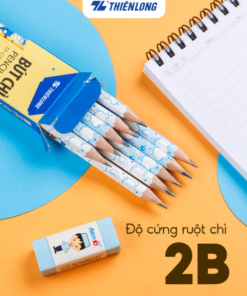 Bút chì gỗ 2B đầu gôm Điểm 10 TP-GP009 Doraemon