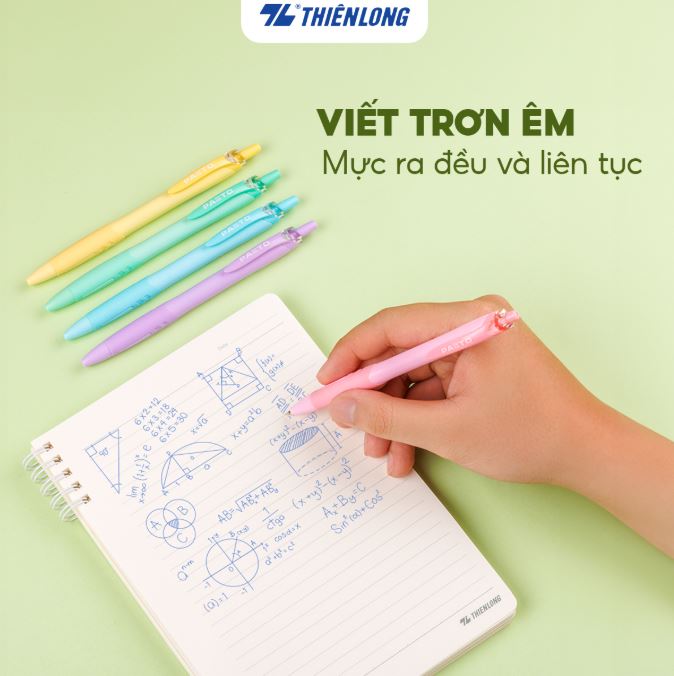 Bút gel B gelb039-mực đều liên tục