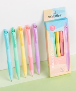Bút gel B màu Pastel Thiên Long Flexoffice