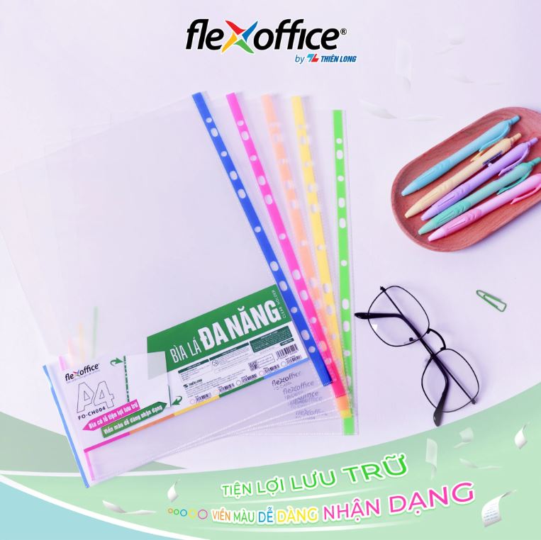 Bìa lá đa năng A4 Flexoffice Bìa lá đa năng A4 Flexoffice