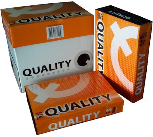Giấy in A4 Quality định lượng 70gsm