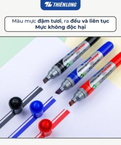 Bút lông dầu Thiên Long PM-09 đầu nhỏ nét mực 6mm