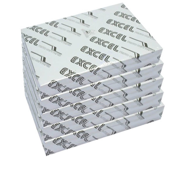 1 lốc 5 xấp giấy Excel A4 70gsm