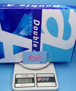 Giấy Double A A4 80gsm trọng lượng chuẩn