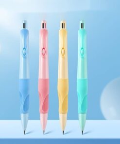 Bút chì cá heo tập viết 2mm với 4 màu pastel