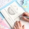 Bộ thước kẻ học sinh 4 trong 1 MK4 gồm thước kẻ 20cm, 2 cây thước eke và thước kẻ đo độ bằng nhựa cứng, trong suốt
