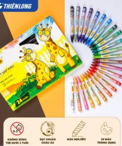 Bút sáp màu Colokit CR-C09-bìa