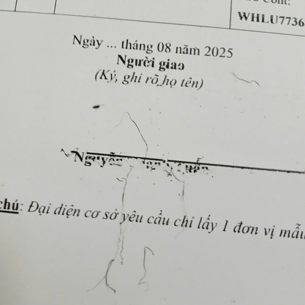 Bản in kém chất lượng do mực và giấy in