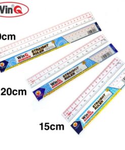 Thước kẻ dẻo nhựa thẳng WinQ 20,30cm