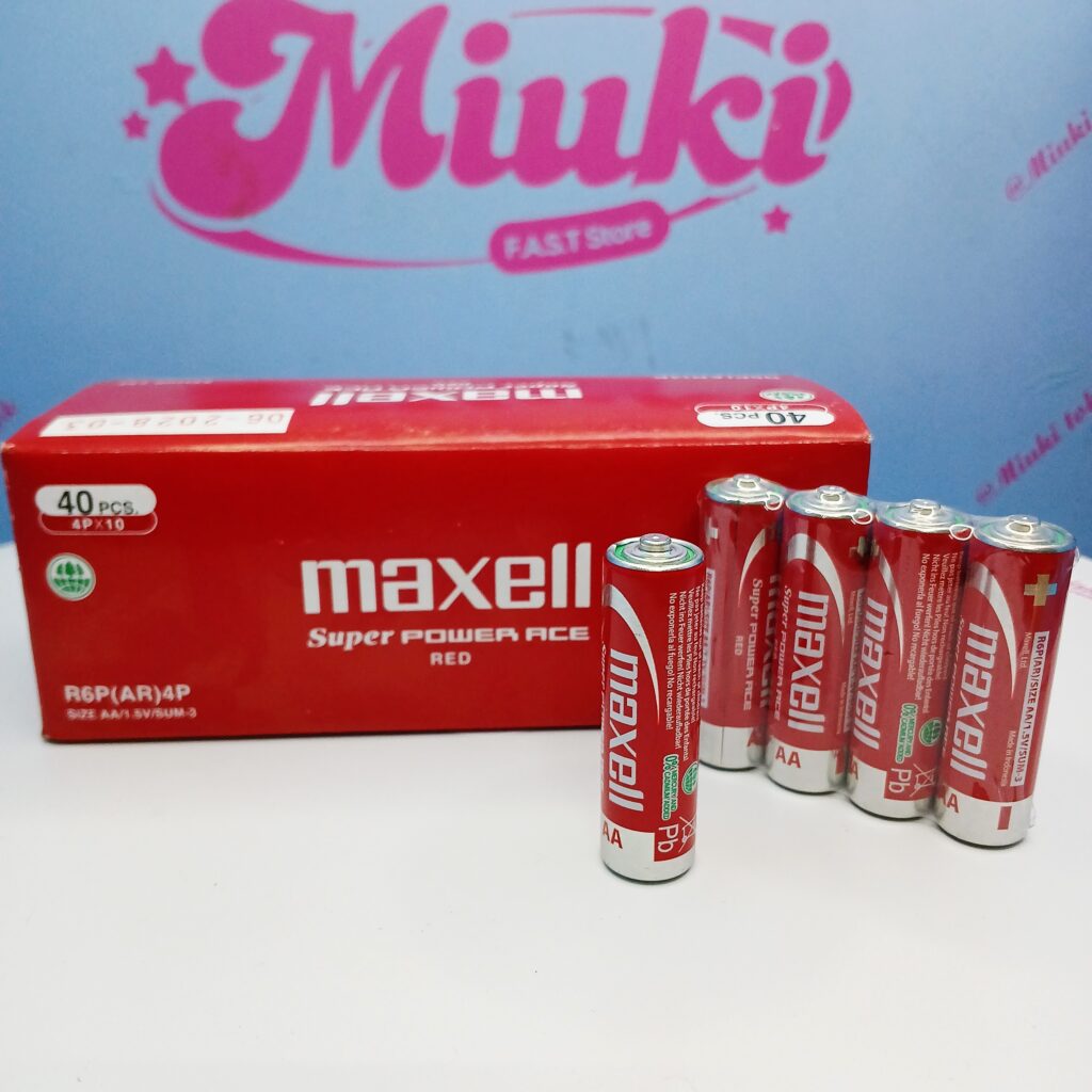 Pin tiểu maxell 2a 1 hộp 40 viên