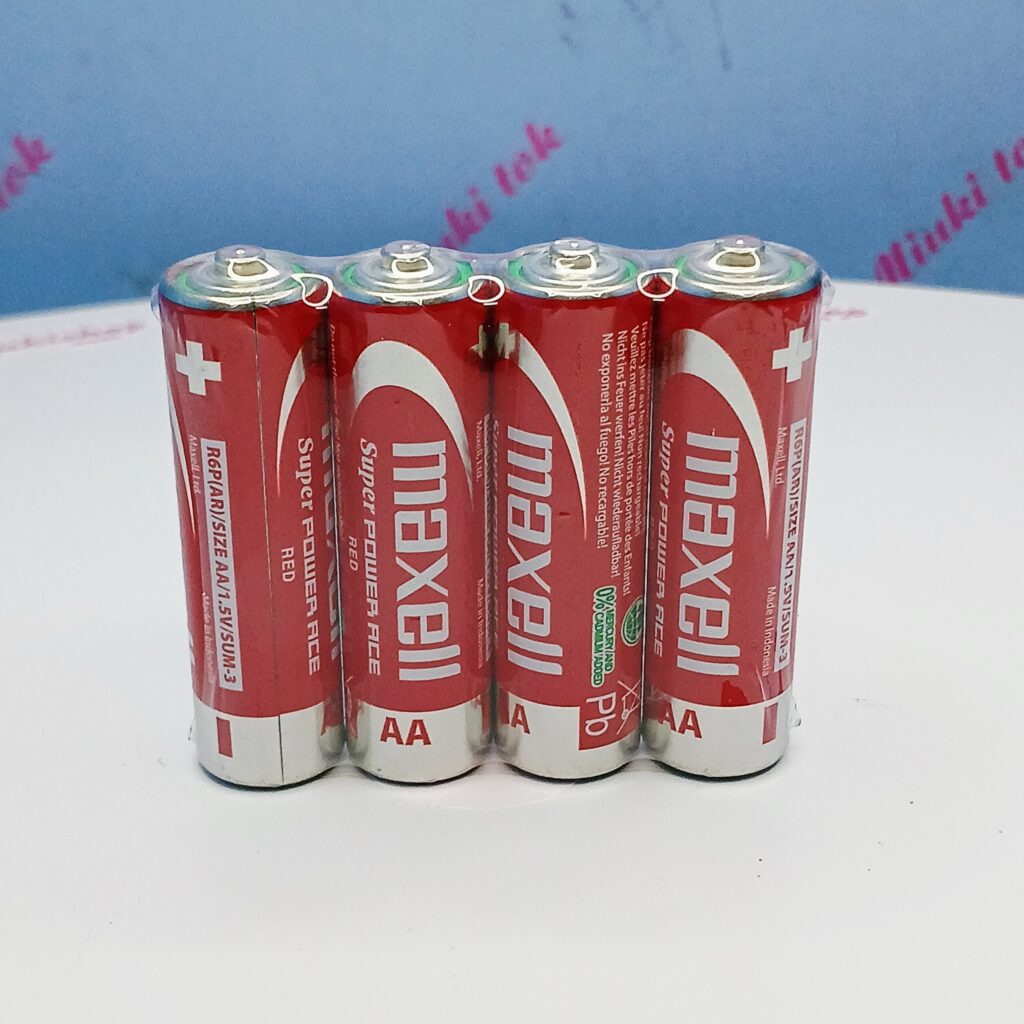 Pin tiểu maxell 2a lốc 4 viên