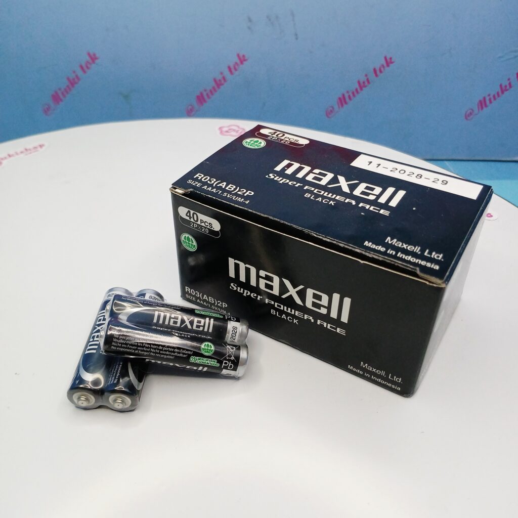 pin aaa maxell